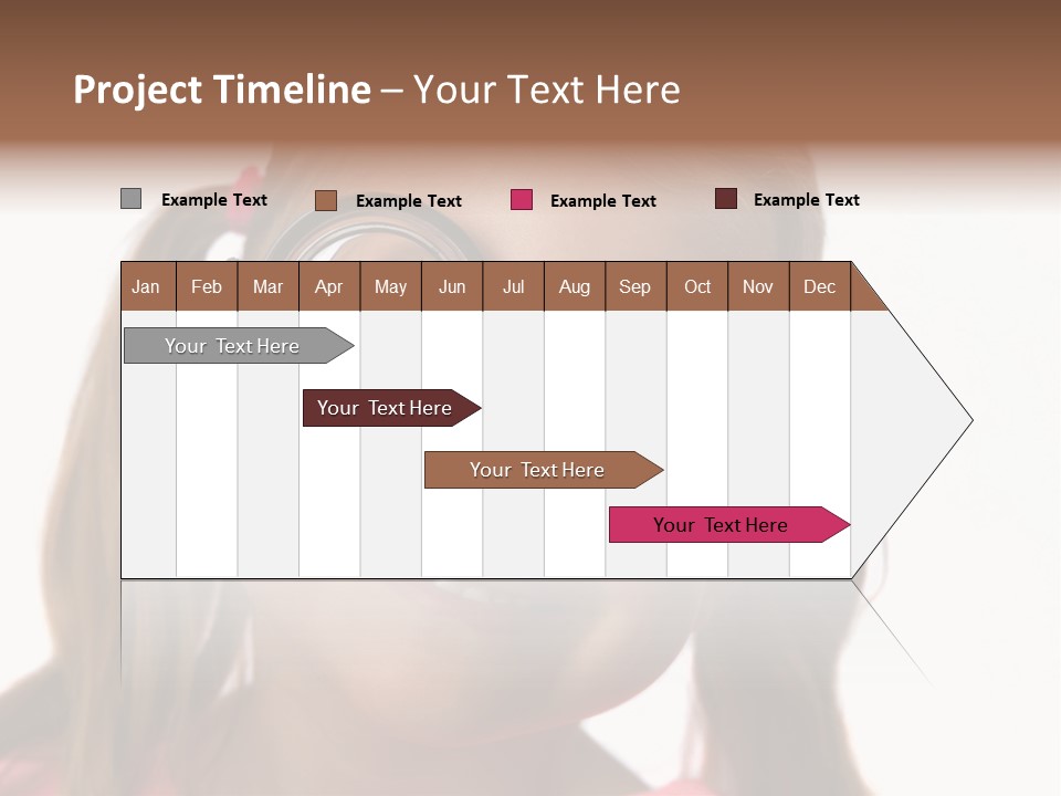 Young Comic Expression PowerPoint Template