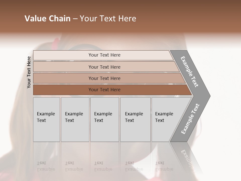 Young Comic Expression PowerPoint Template