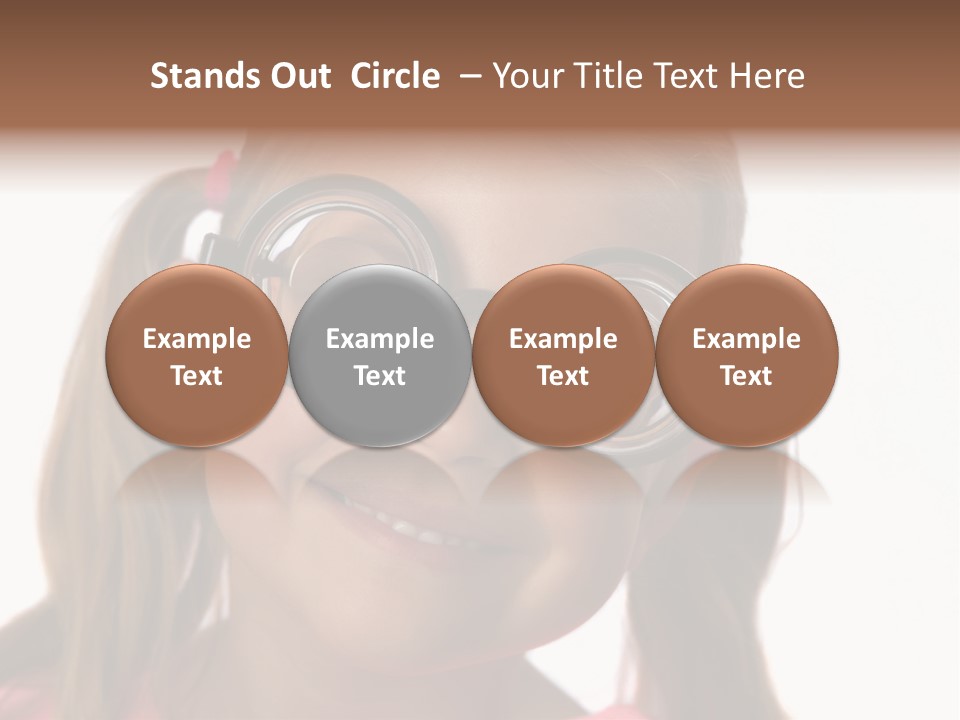 Young Comic Expression PowerPoint Template