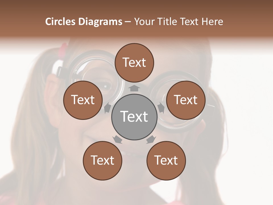 Young Comic Expression PowerPoint Template