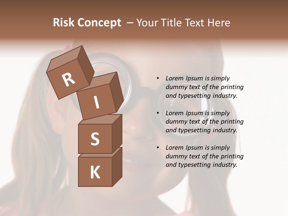 Young Comic Expression PowerPoint Template