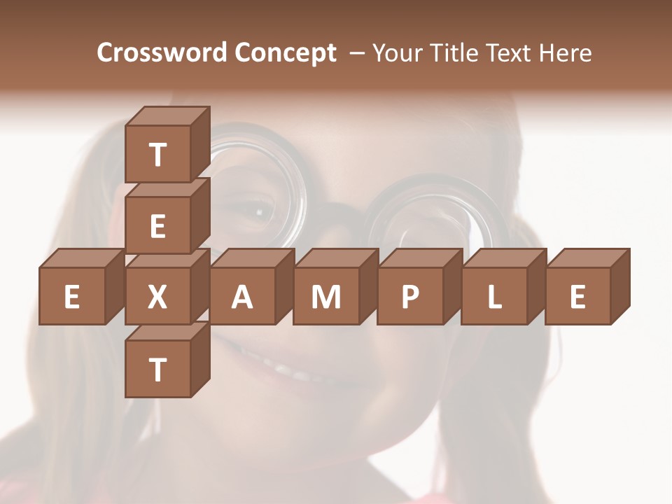 Young Comic Expression PowerPoint Template