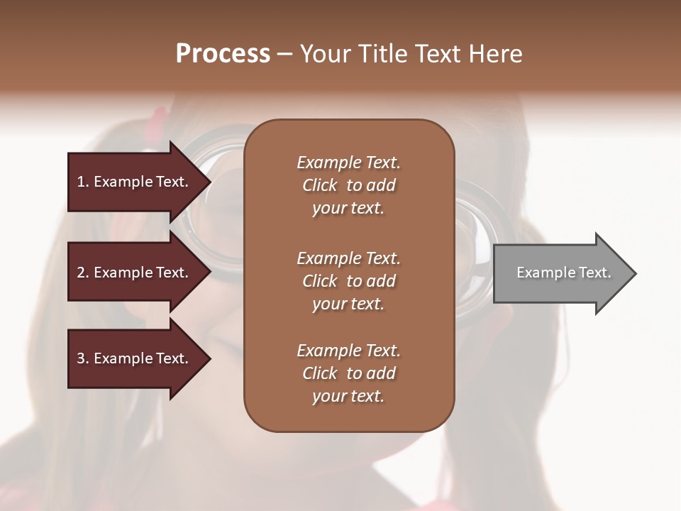 Young Comic Expression PowerPoint Template