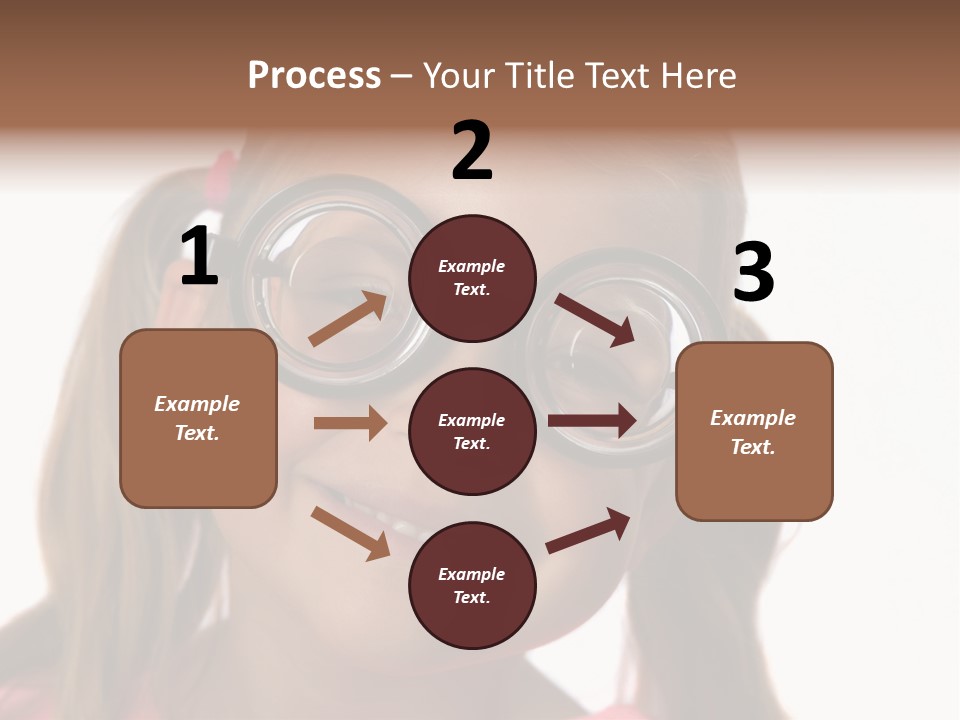 Young Comic Expression PowerPoint Template