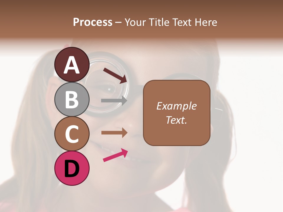 Young Comic Expression PowerPoint Template