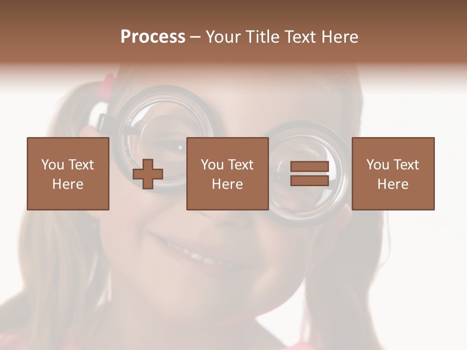Young Comic Expression PowerPoint Template