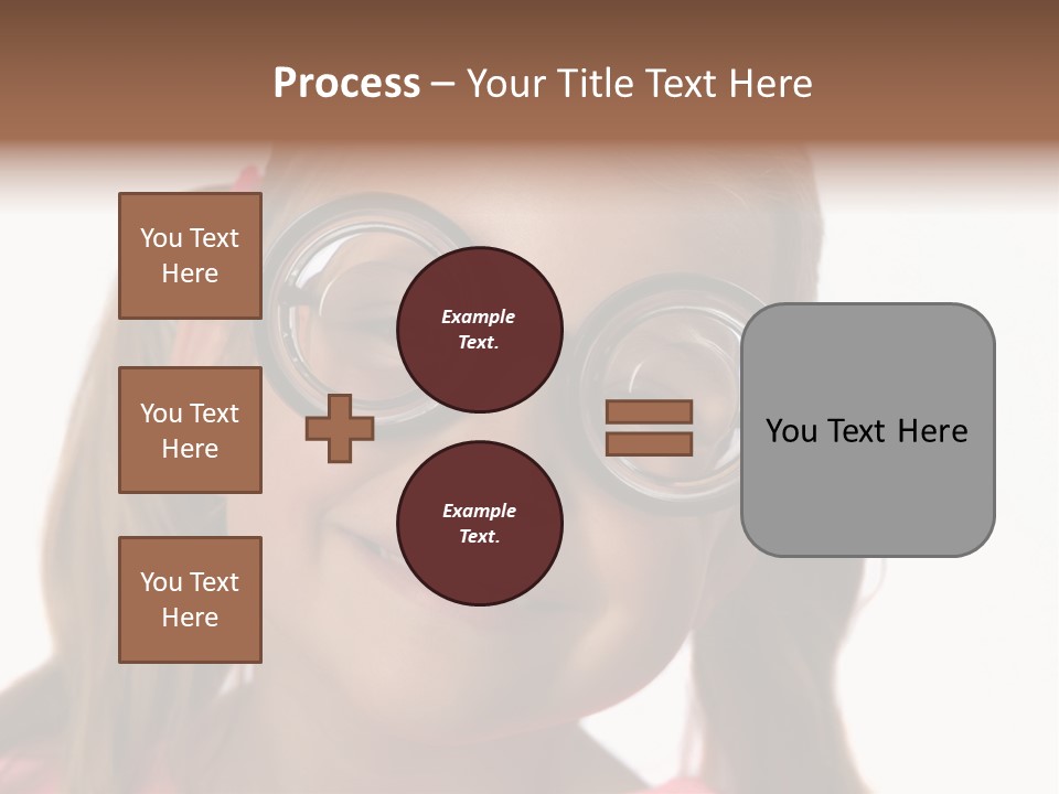Young Comic Expression PowerPoint Template
