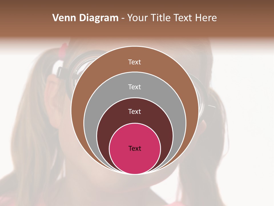 Young Comic Expression PowerPoint Template