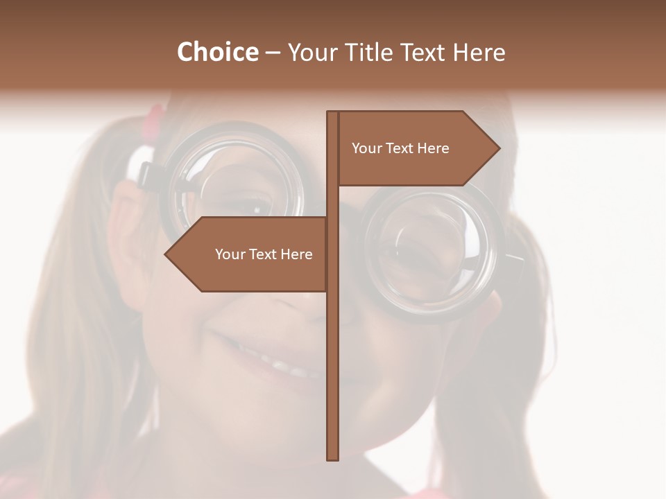 Young Comic Expression PowerPoint Template