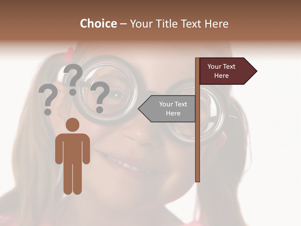 Young Comic Expression PowerPoint Template