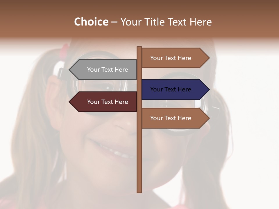 Young Comic Expression PowerPoint Template
