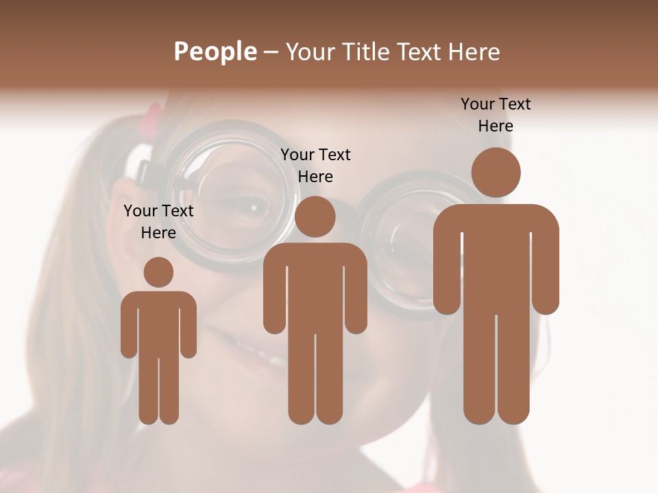 Young Comic Expression PowerPoint Template