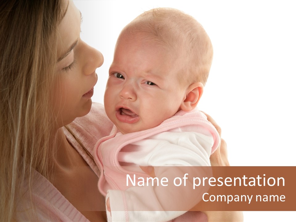 Beautiful Reassure Hugging PowerPoint Template