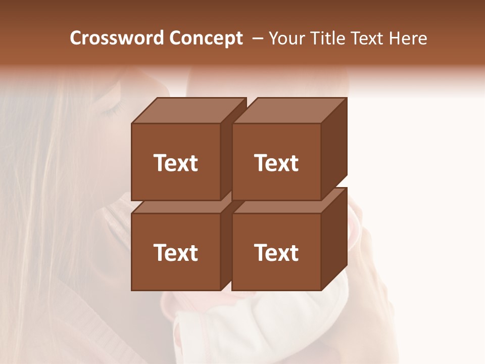 Beautiful Reassure Hugging PowerPoint Template