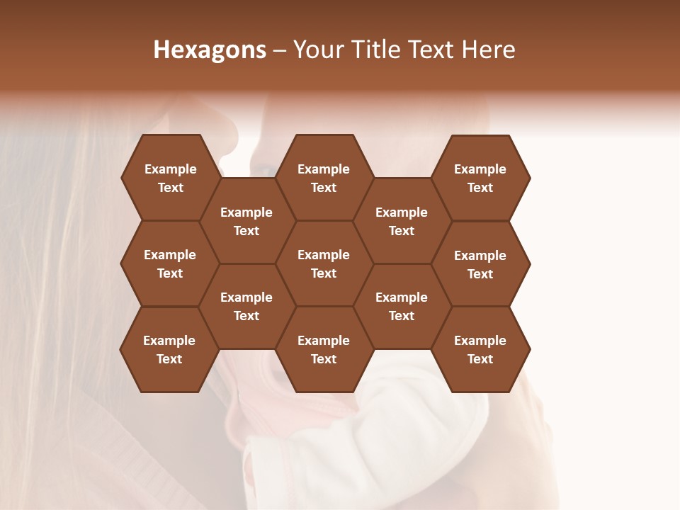 Beautiful Reassure Hugging PowerPoint Template