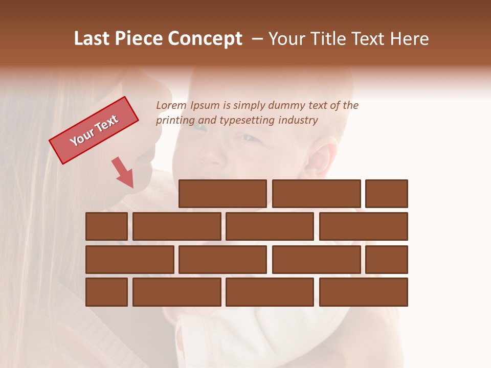 Beautiful Reassure Hugging PowerPoint Template