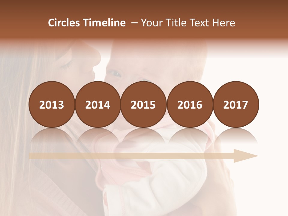 Beautiful Reassure Hugging PowerPoint Template