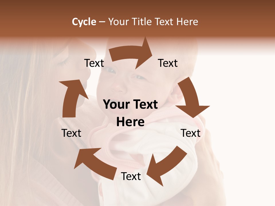 Beautiful Reassure Hugging PowerPoint Template
