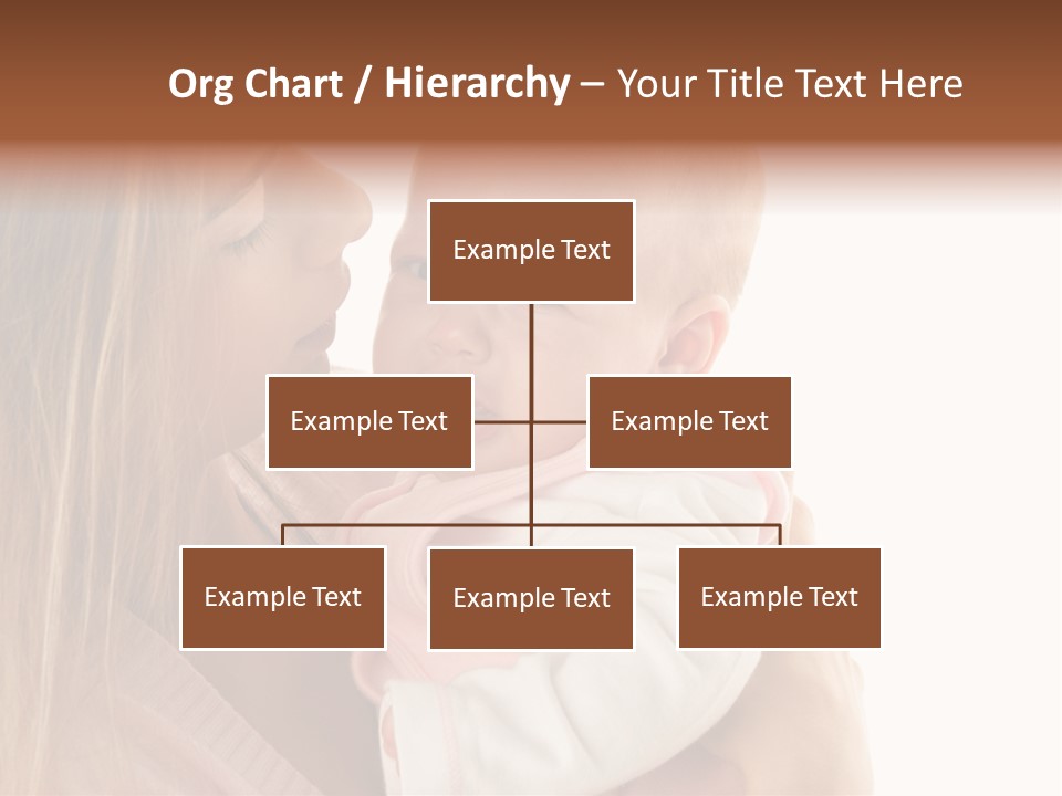 Beautiful Reassure Hugging PowerPoint Template