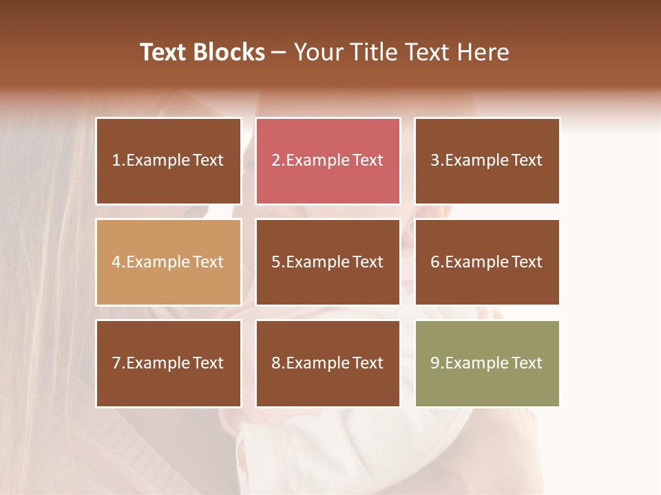 Beautiful Reassure Hugging PowerPoint Template