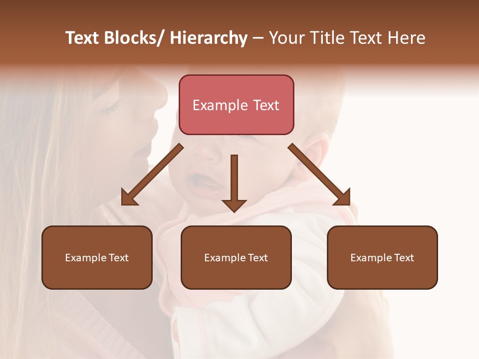 Beautiful Reassure Hugging PowerPoint Template