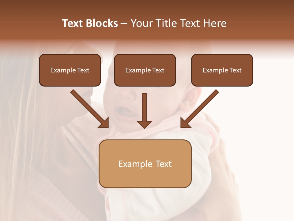 Beautiful Reassure Hugging PowerPoint Template