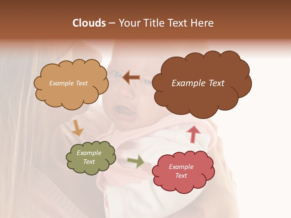 Beautiful Reassure Hugging PowerPoint Template