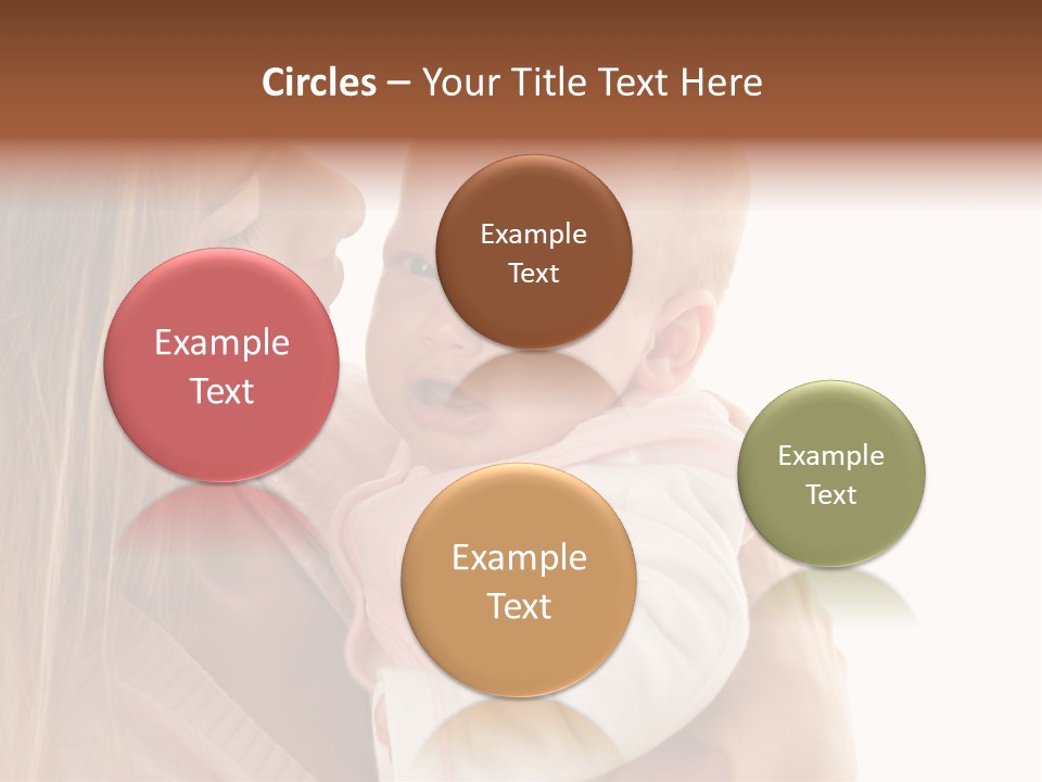 Beautiful Reassure Hugging PowerPoint Template