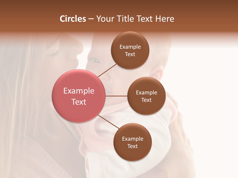 Beautiful Reassure Hugging PowerPoint Template