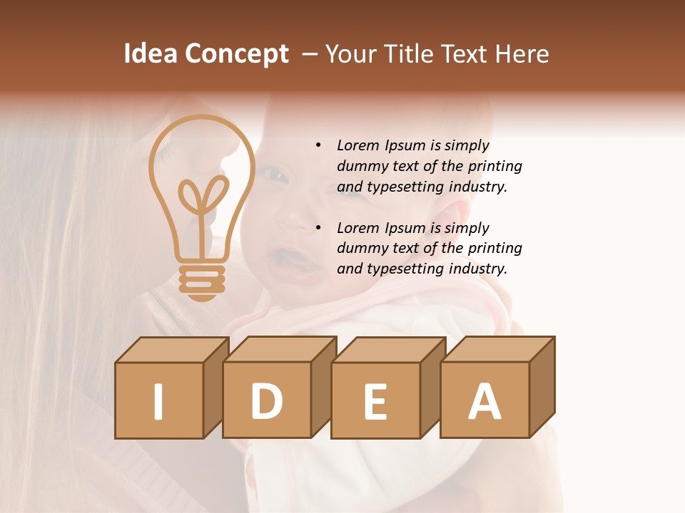 Beautiful Reassure Hugging PowerPoint Template