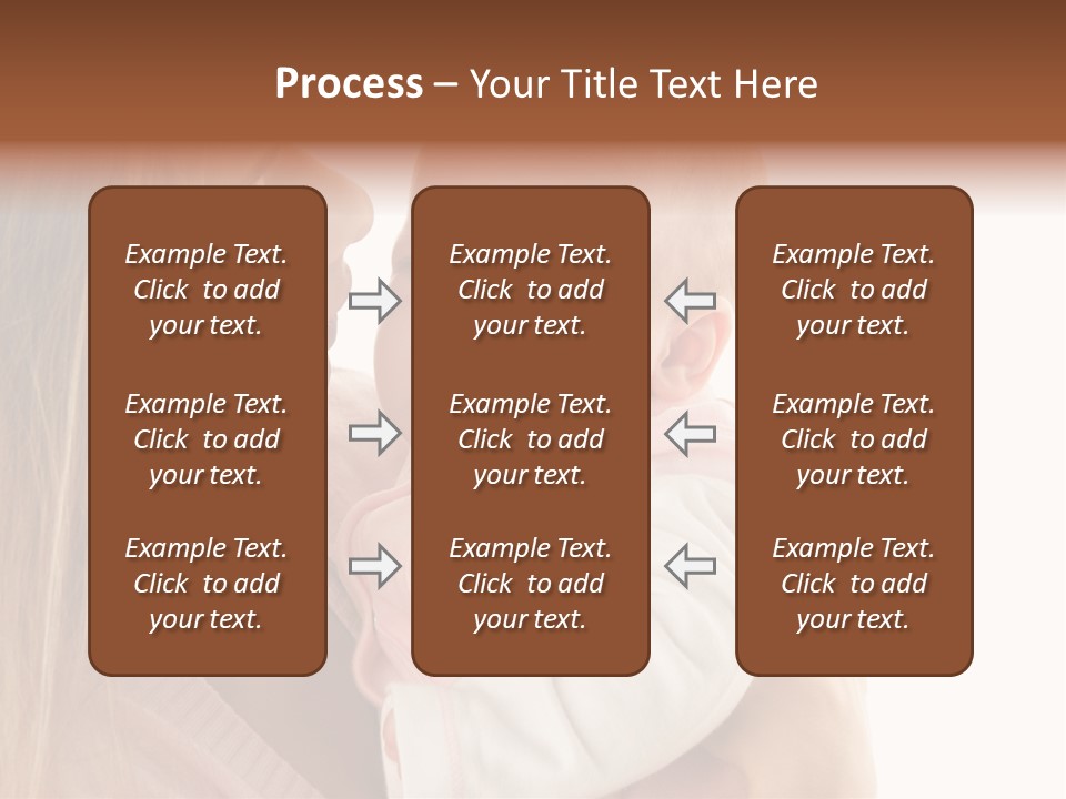 Beautiful Reassure Hugging PowerPoint Template