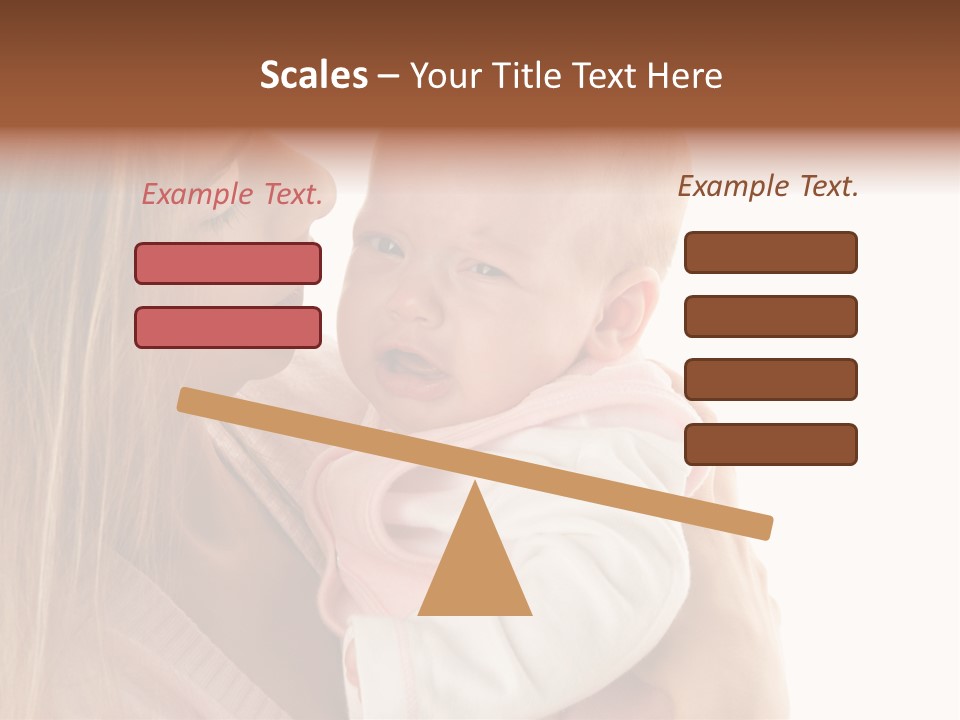 Beautiful Reassure Hugging PowerPoint Template