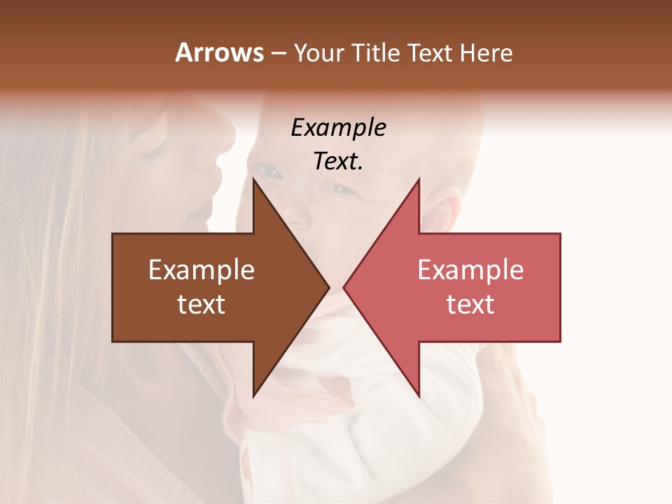 Beautiful Reassure Hugging PowerPoint Template