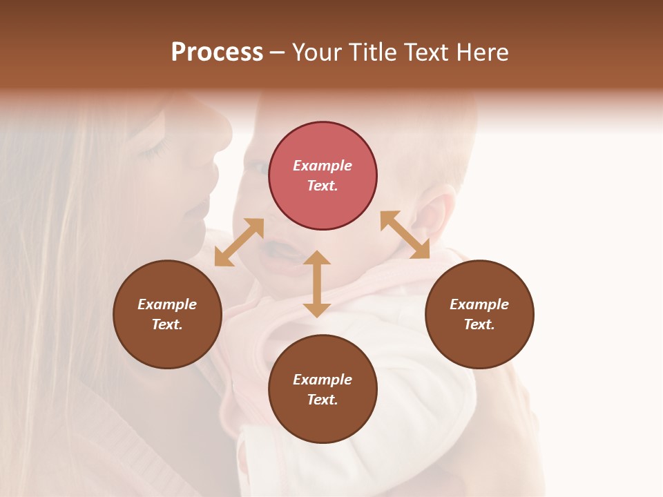 Beautiful Reassure Hugging PowerPoint Template