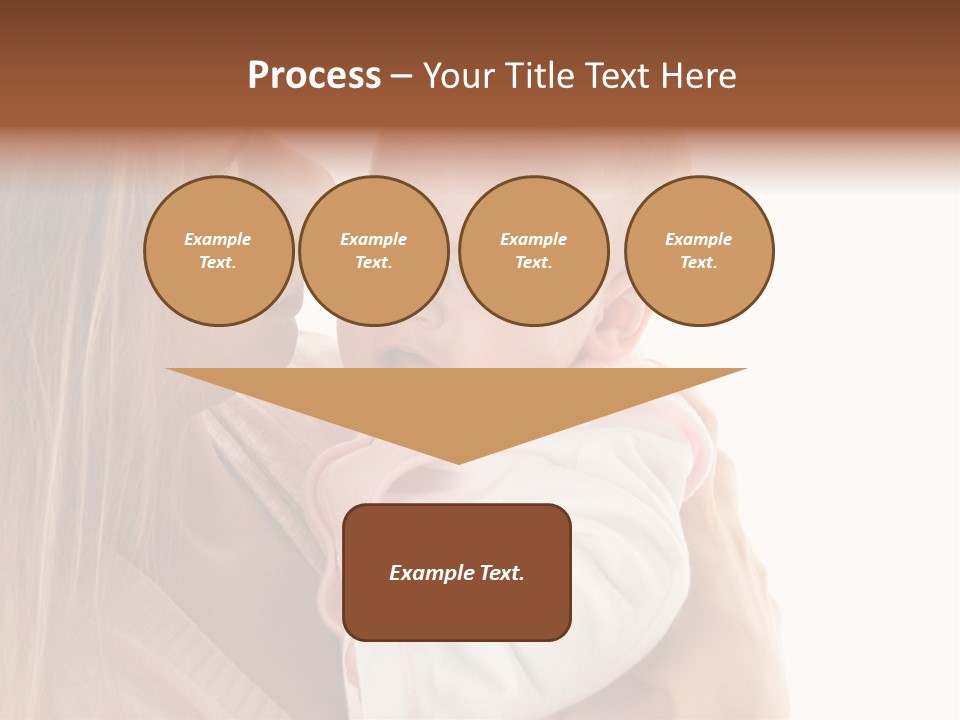 Beautiful Reassure Hugging PowerPoint Template