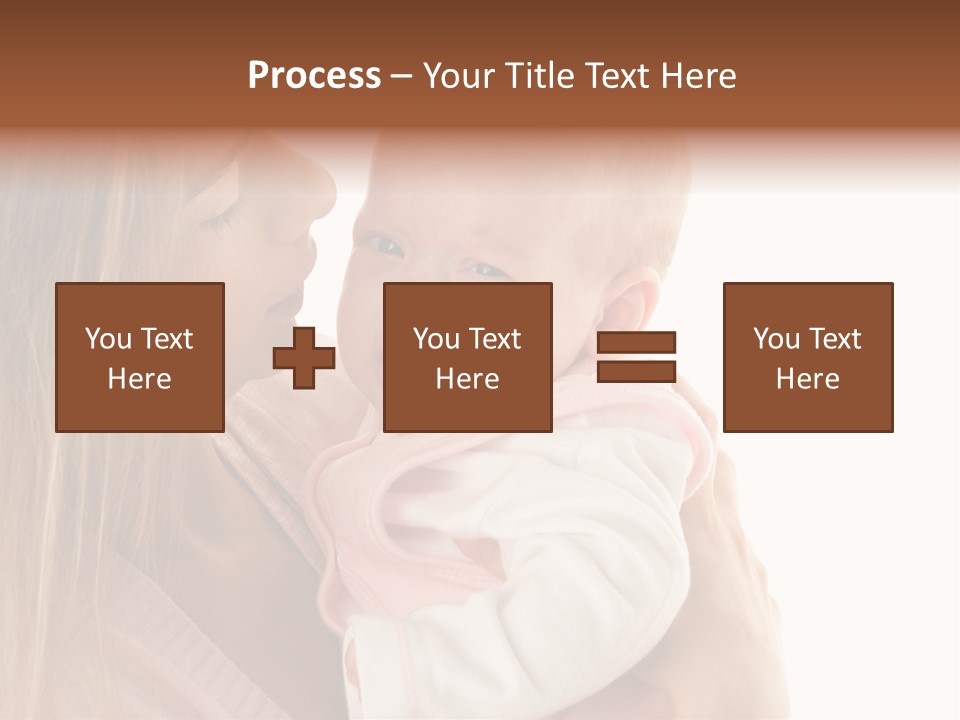 Beautiful Reassure Hugging PowerPoint Template