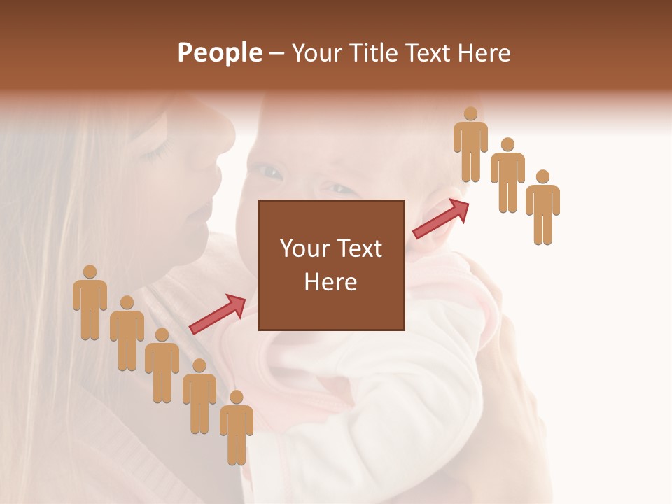Beautiful Reassure Hugging PowerPoint Template