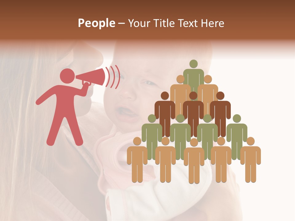 Beautiful Reassure Hugging PowerPoint Template