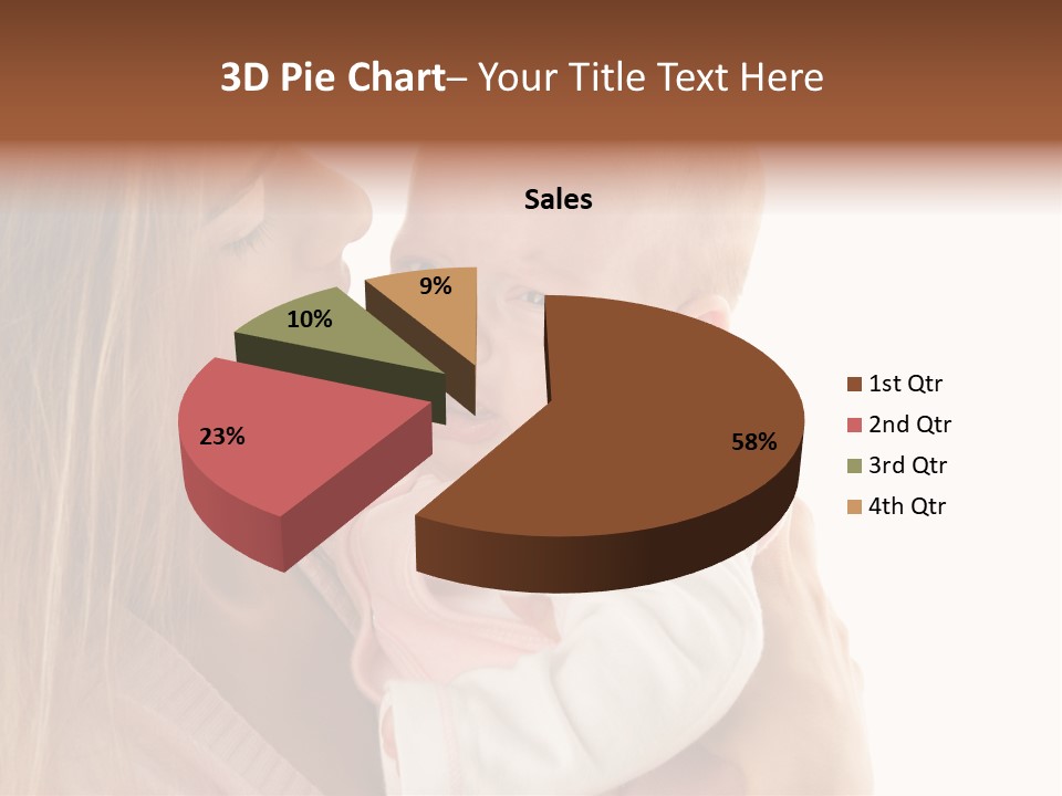 Beautiful Reassure Hugging PowerPoint Template
