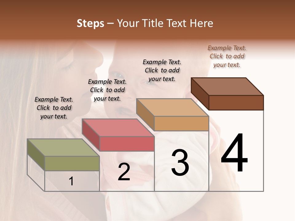 Beautiful Reassure Hugging PowerPoint Template