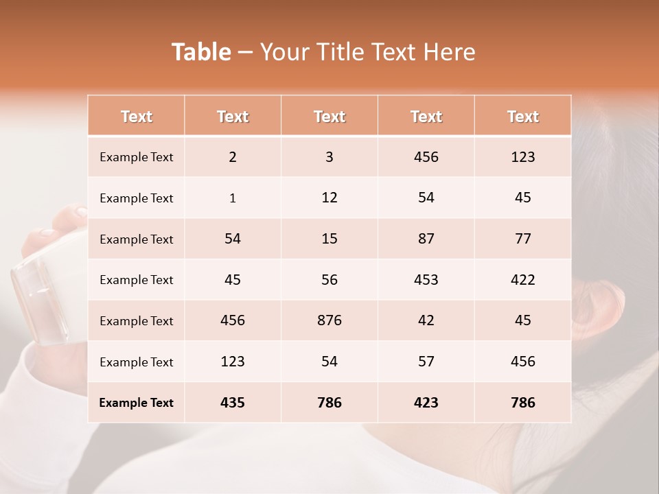 Diet Girl White PowerPoint Template