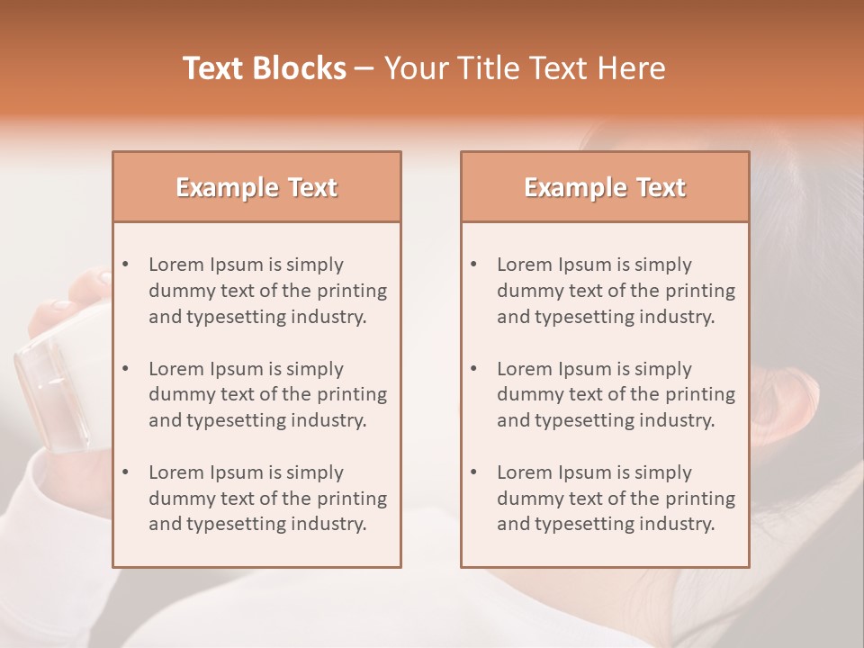 Diet Girl White PowerPoint Template