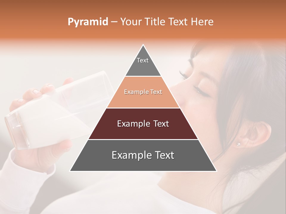 Diet Girl White PowerPoint Template