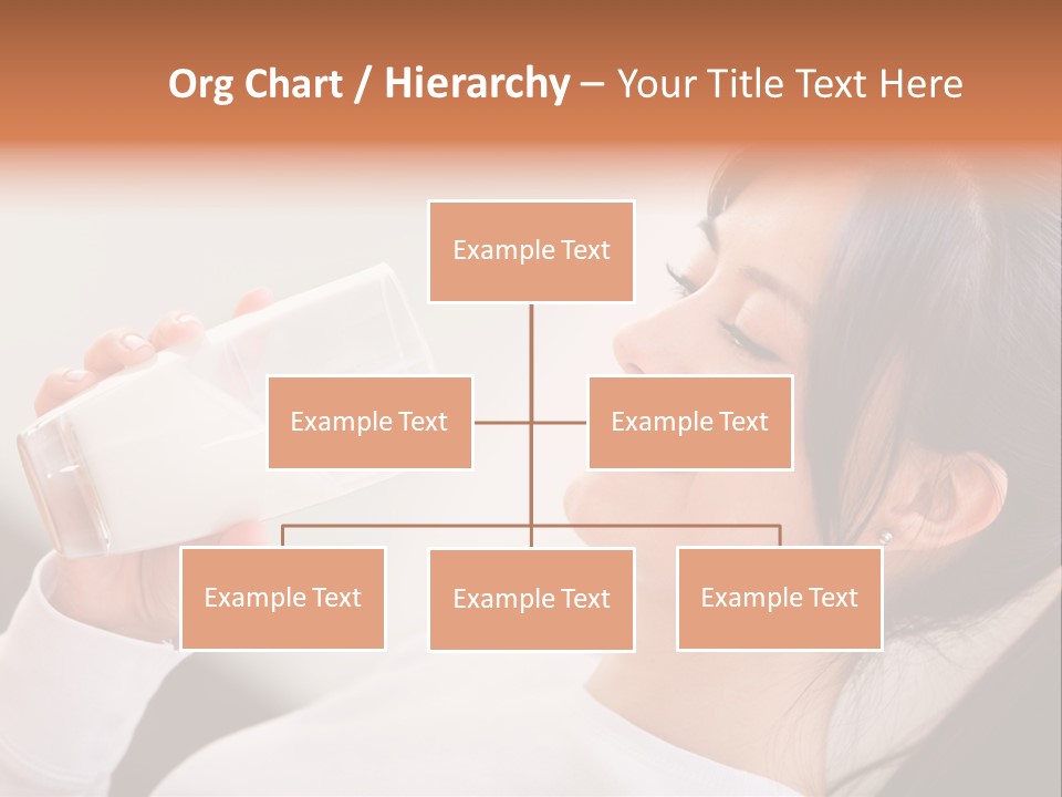 Diet Girl White PowerPoint Template