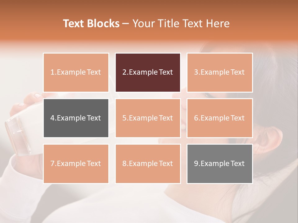 Diet Girl White PowerPoint Template