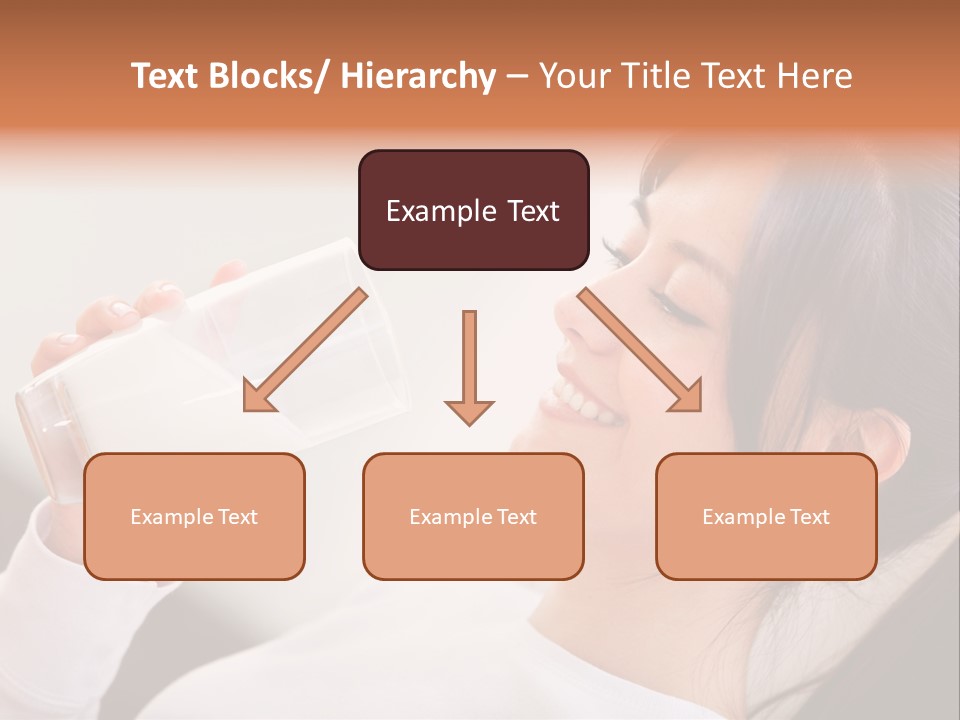 Diet Girl White PowerPoint Template