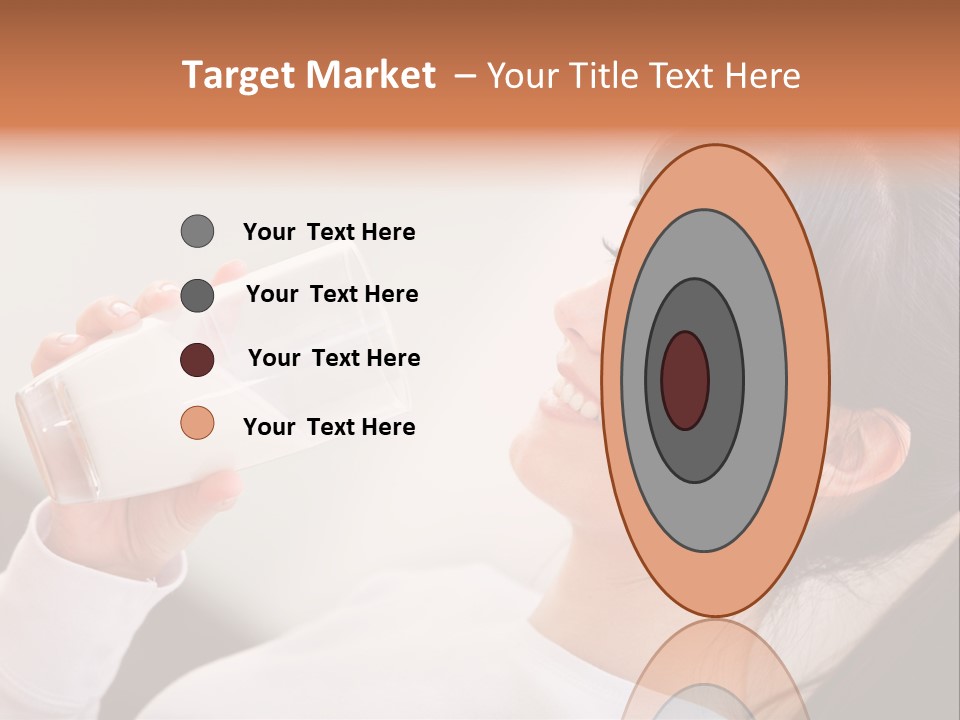 Diet Girl White PowerPoint Template