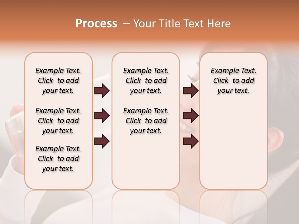 Diet Girl White PowerPoint Template