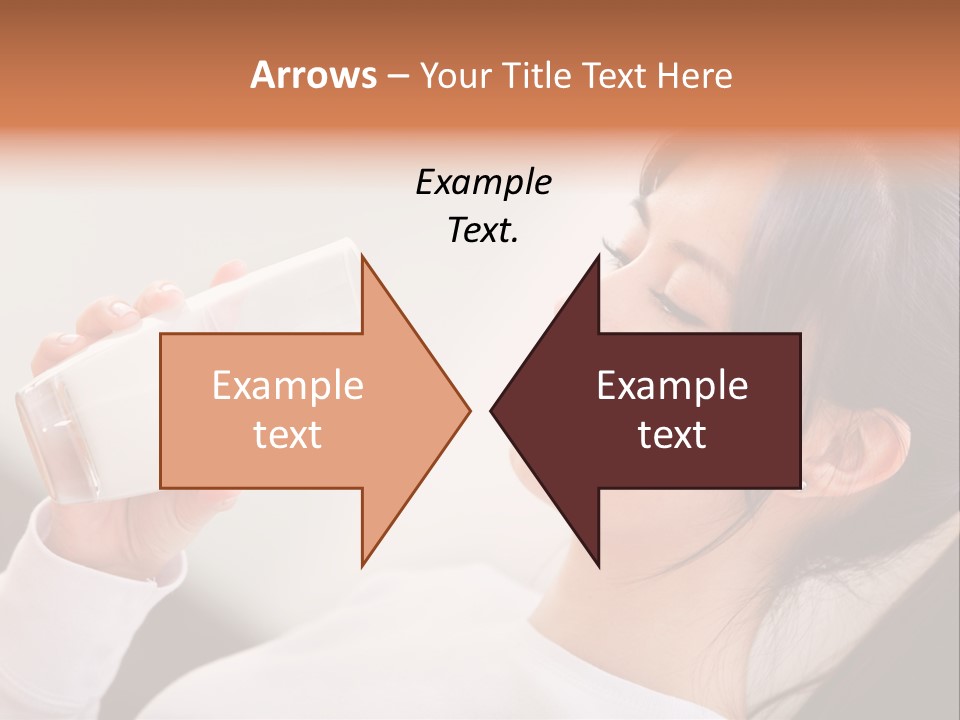 Diet Girl White PowerPoint Template