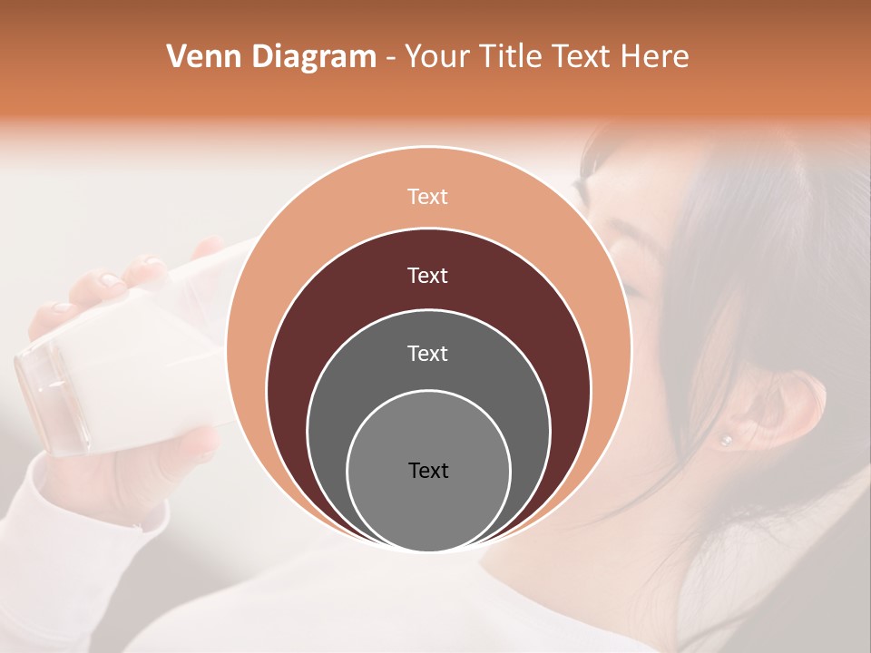 Diet Girl White PowerPoint Template